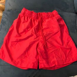 Men’s swim trunks shorts hot pink